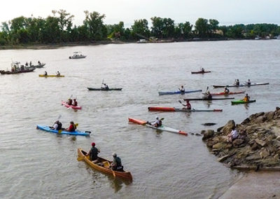 Race for the Rivers Start